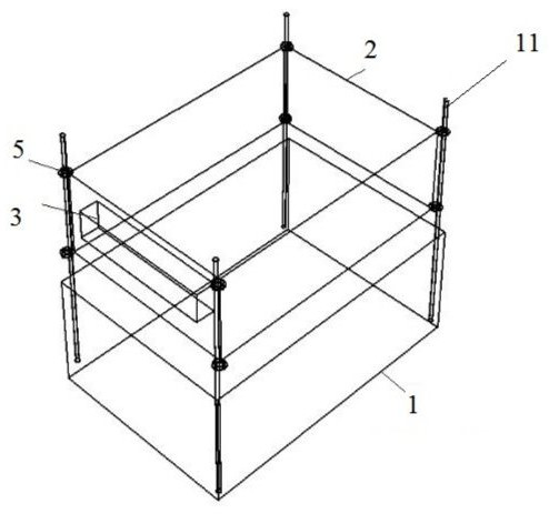 Shrimp seed hatching, separating and collecting device