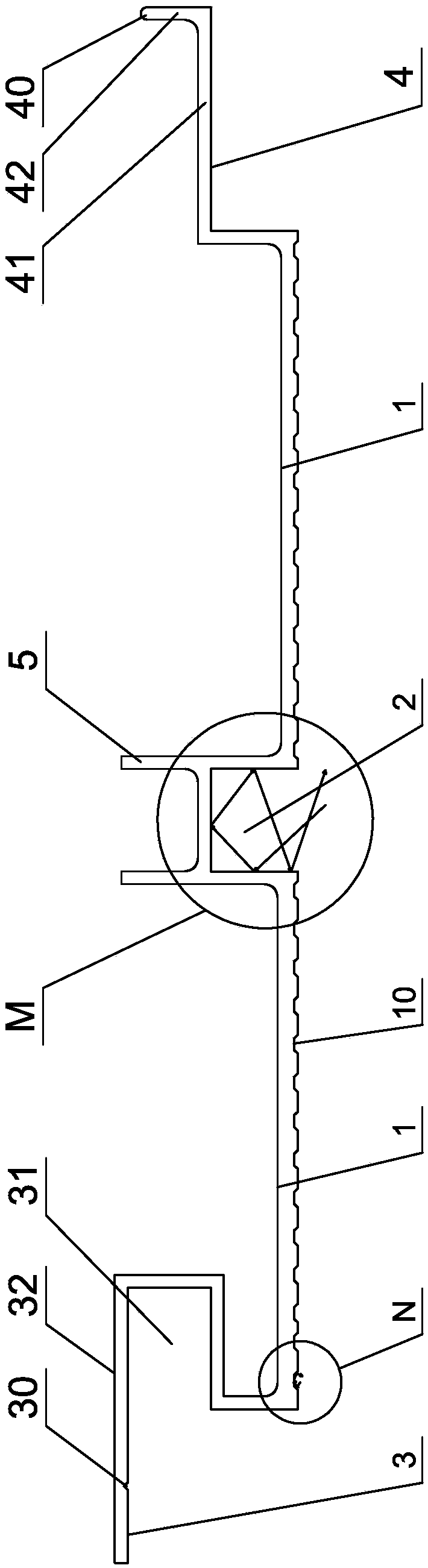 Noise-absorbing enclosure and enclosure system