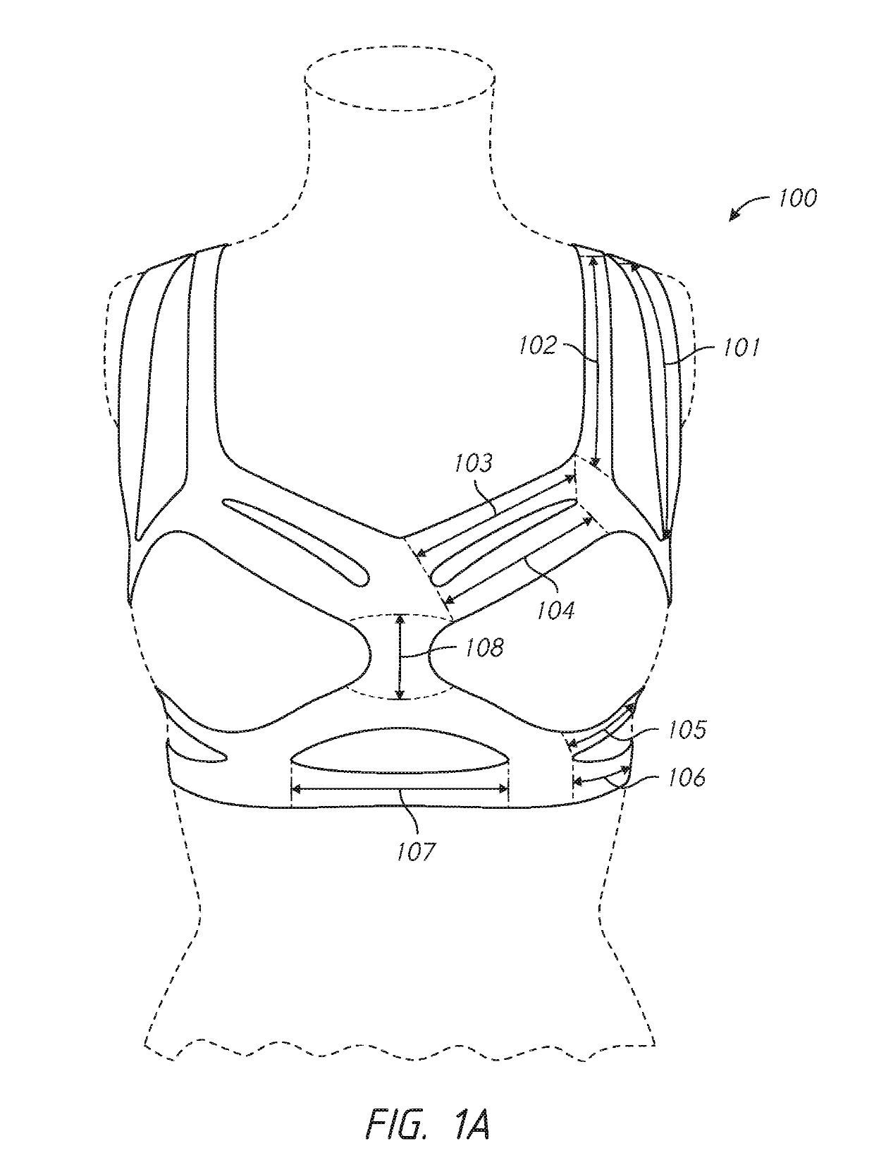 Pressure-distributing undergarment