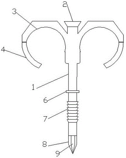 Preparation method of novel nail