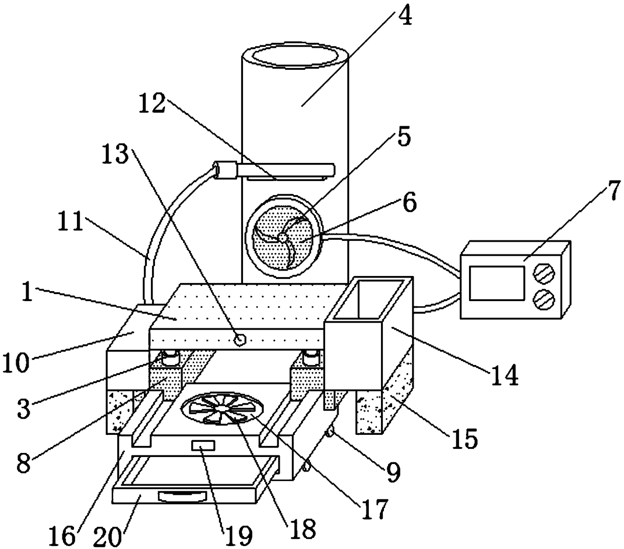 Multifunctional workbench for production of weak current transformers