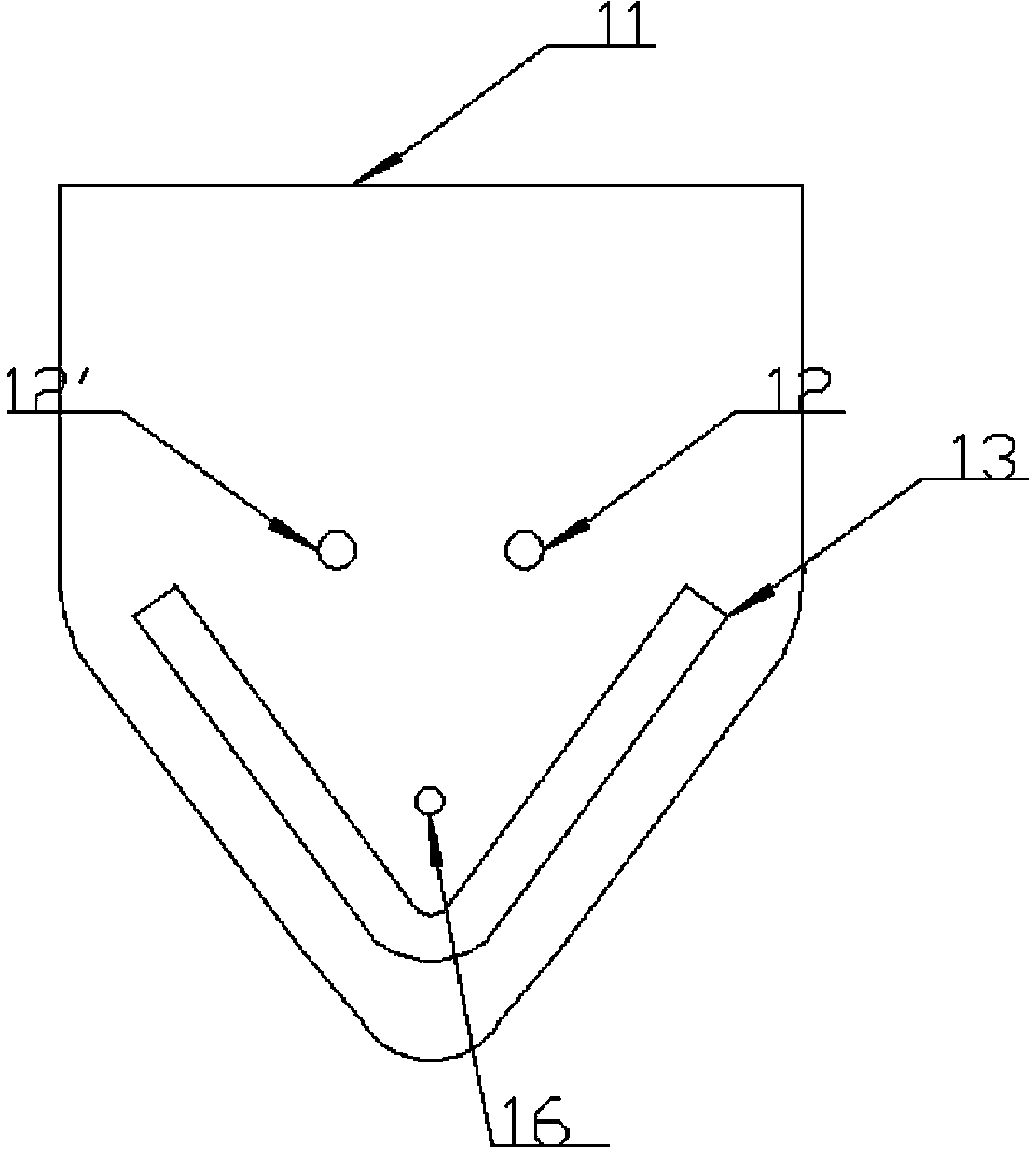 Mixed powder quantitative conveying and paving device