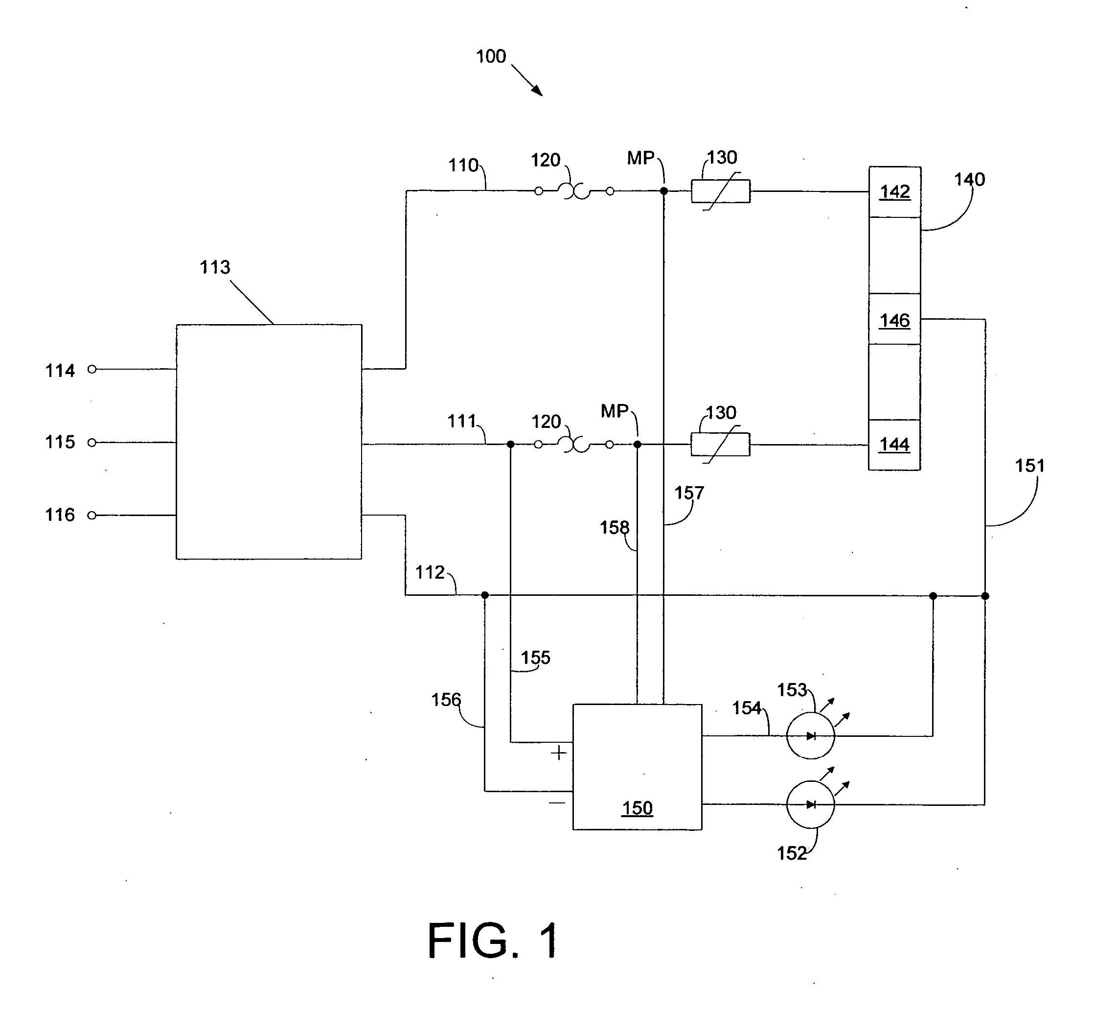 Meter-base surge protector