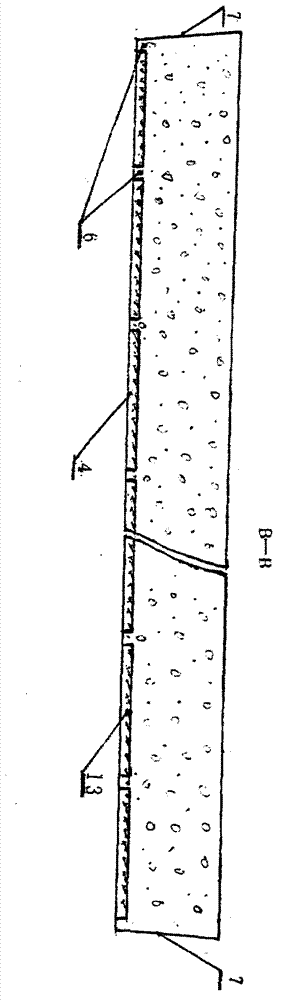 Longitudinal and transverse combination sleeper