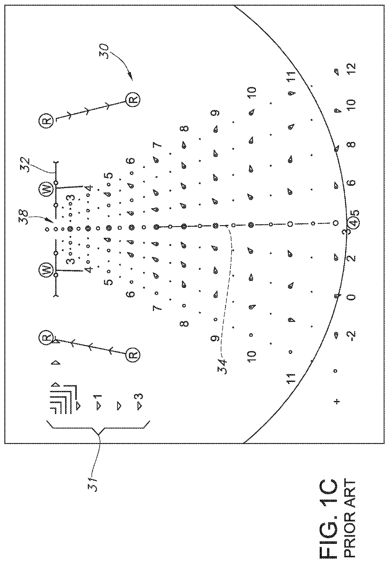 Range-finding and compensating scope with ballistic effect compensating reticle, aim compensation method and adaptive method for compensating for variations in ammunition or variations in atmospheric conditions