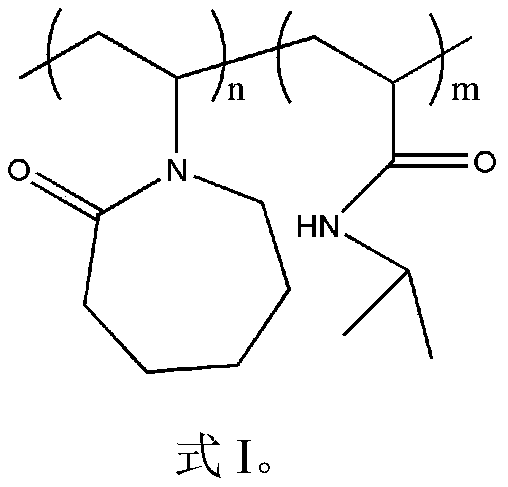 Amide copolymer hydrate kinetic inhibitor and application thereof