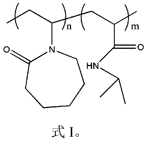 Amide copolymer hydrate kinetic inhibitor and application thereof