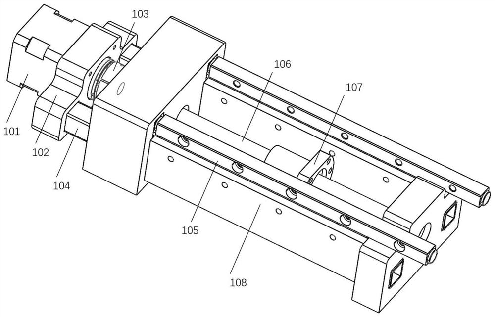 Tail end puncture execution device of medical surgical robot