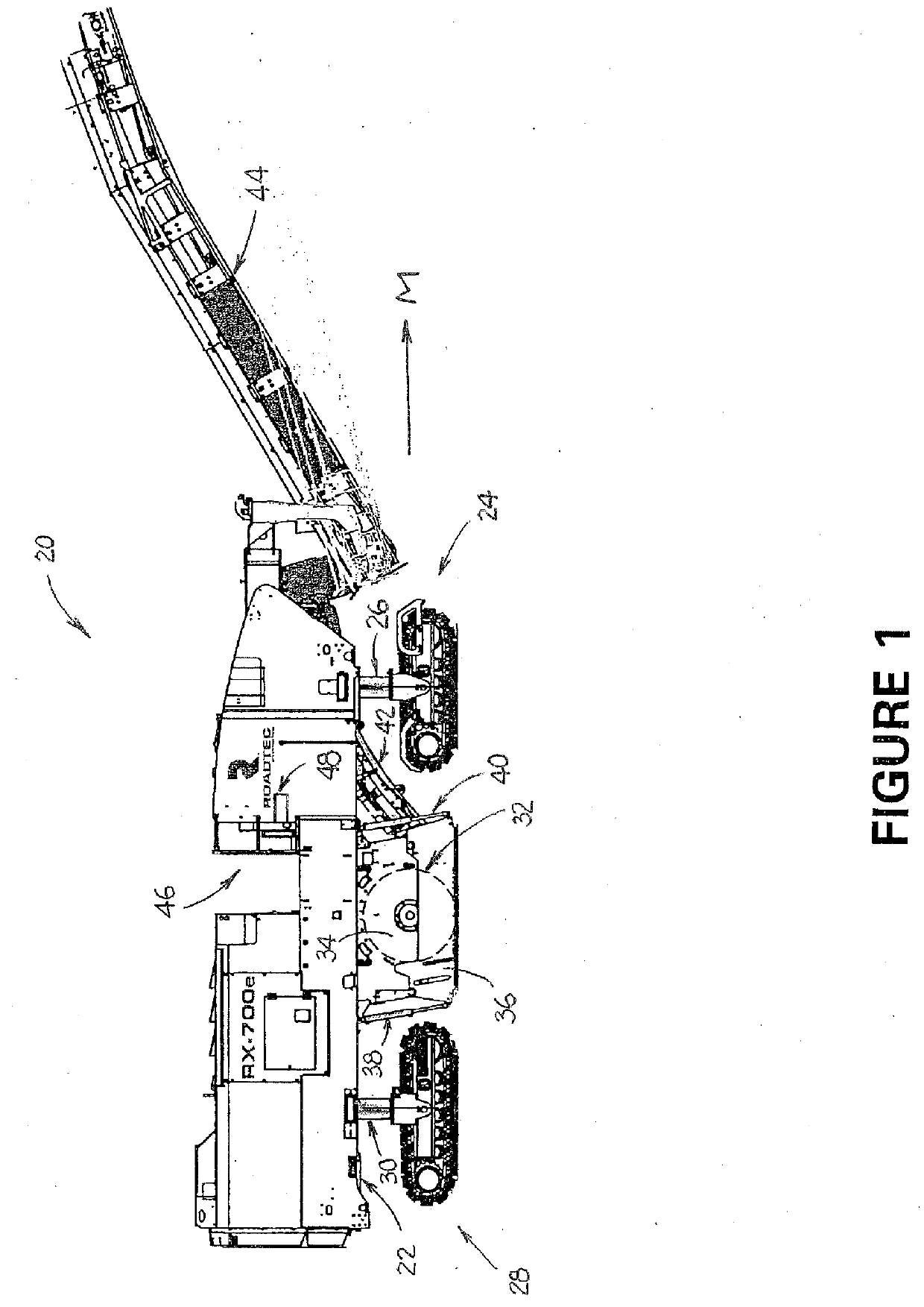 Auxiliary drum drive assembly for milling machine