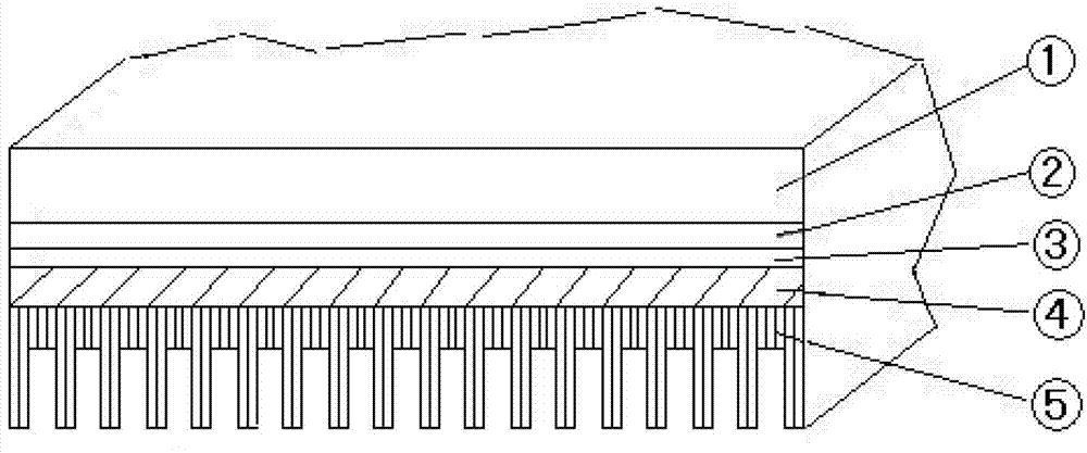 Synergistic heat radiation solar cell assembly and preparation method thereof