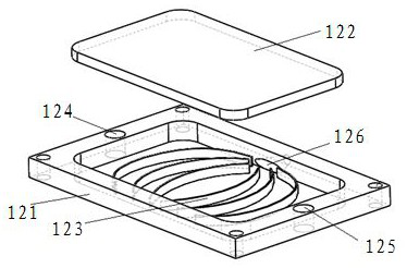 Gas water heater heat exchange device and gas water heater