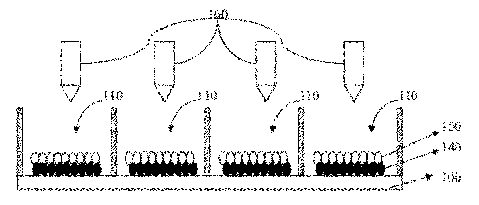 Switchable color particle-based display and method of manufacturing same