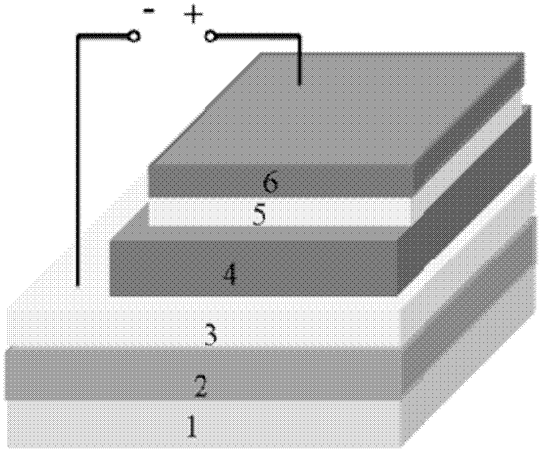 Conjugated thin polymer film solar cell and method for producing same