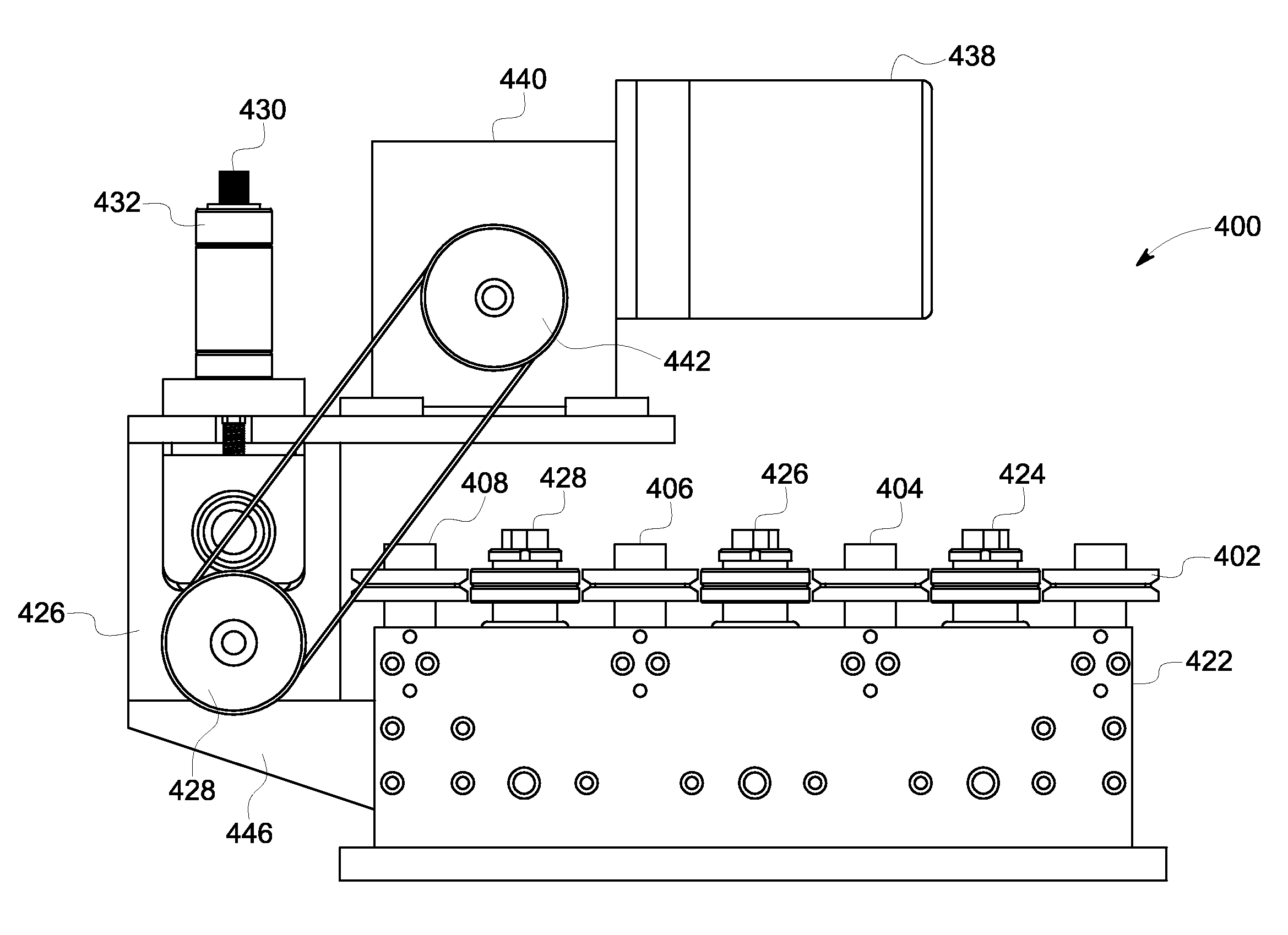 An apparatus and method for manufacturing a steel component