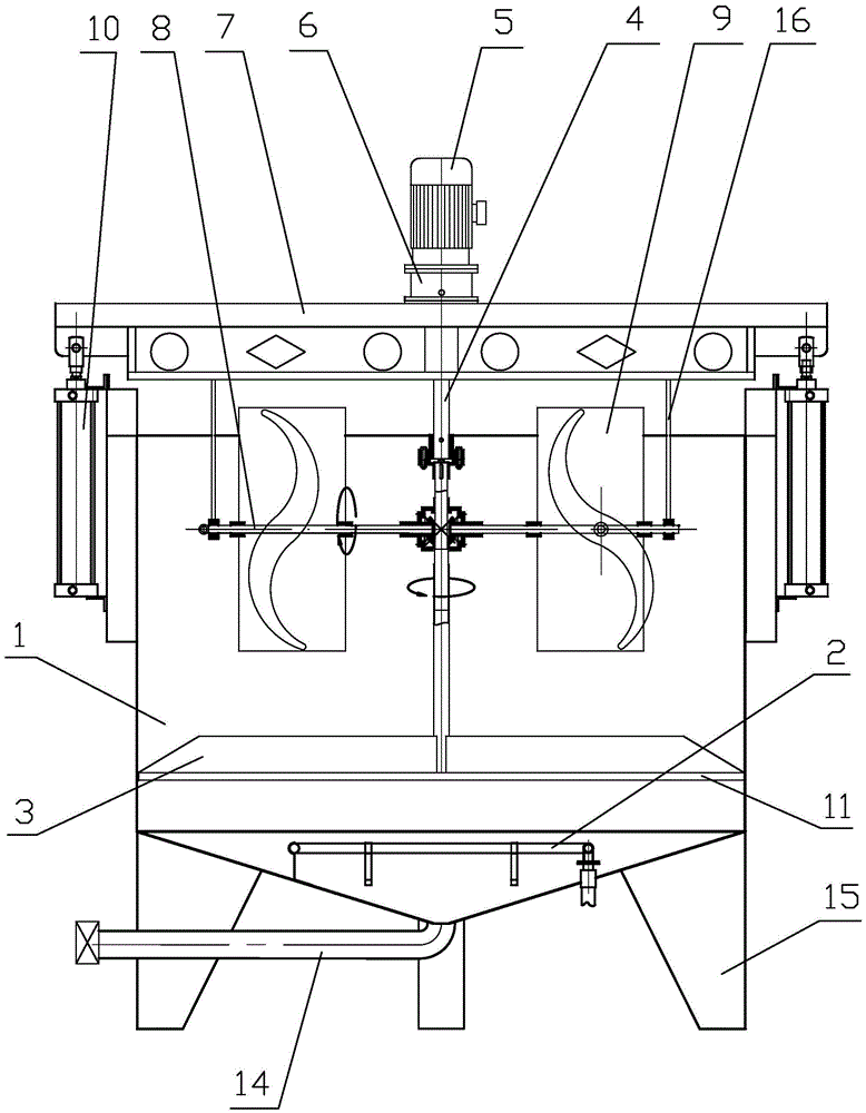 Double flow silk floss washing machine