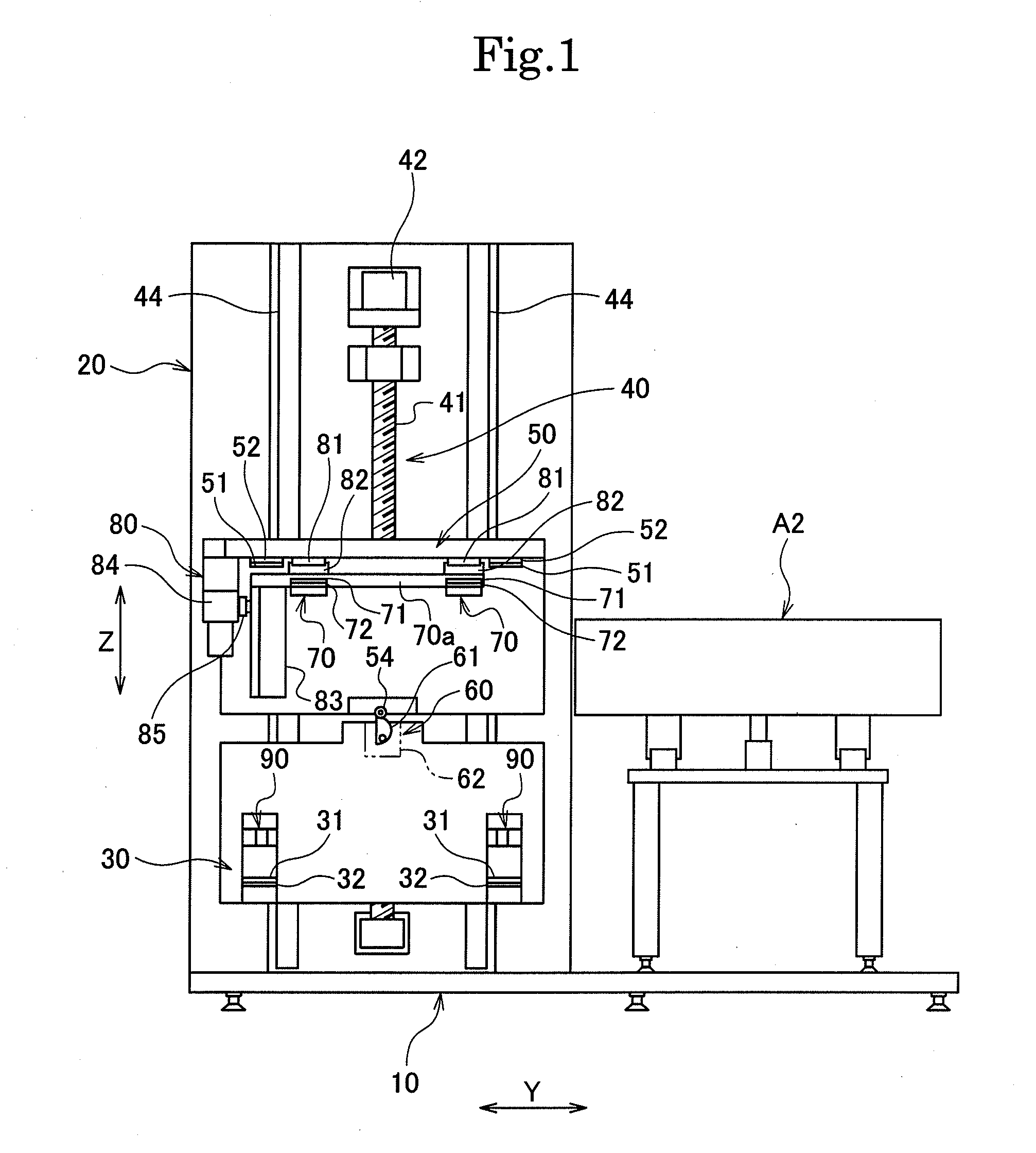 Component transfer apparatus and method