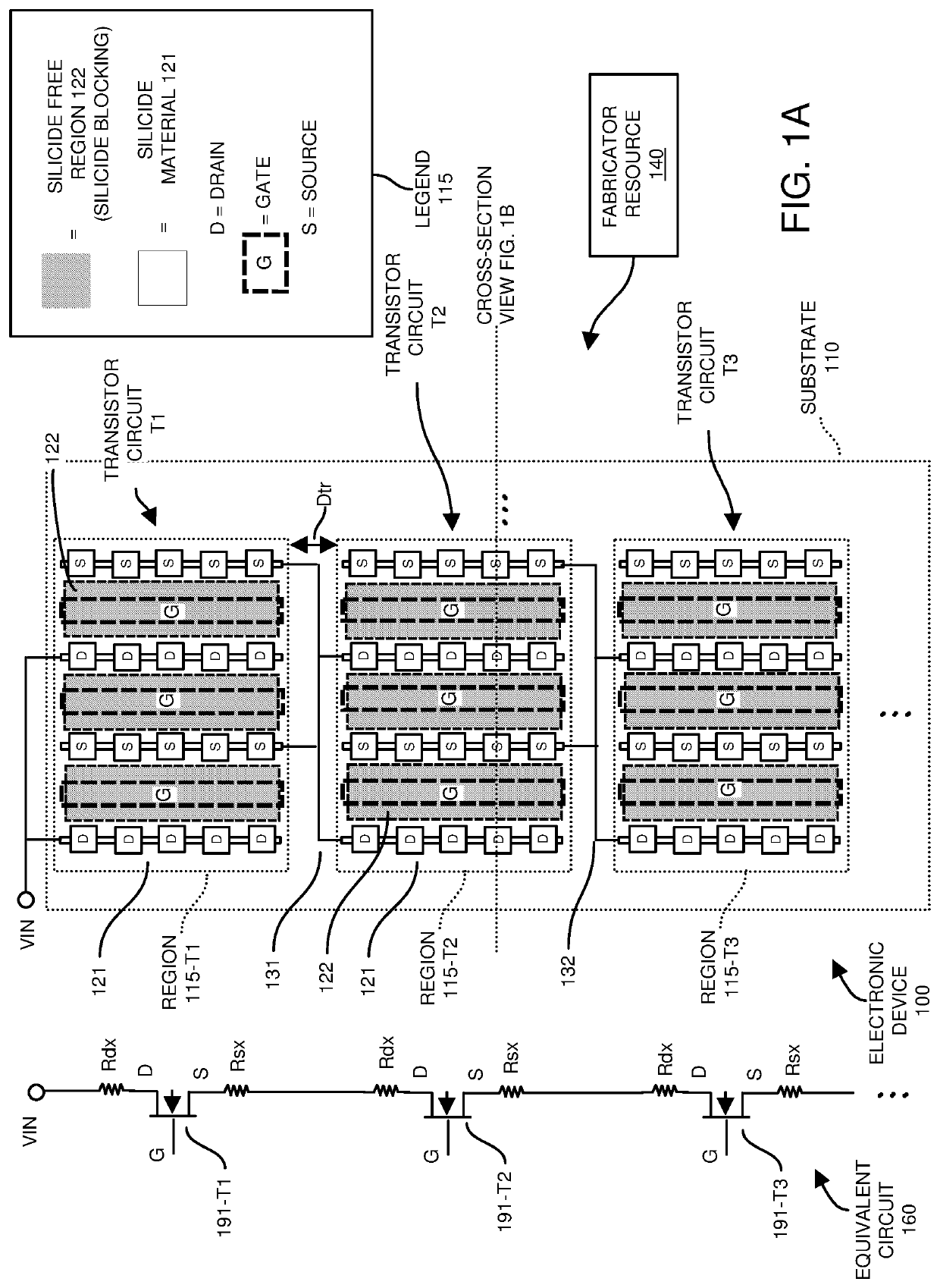 ESD protection in an electronic device