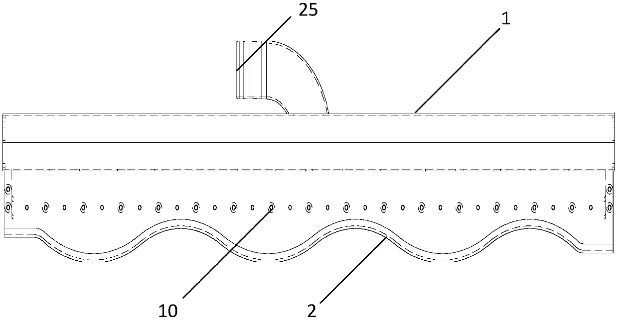 Drying device and cleaning system