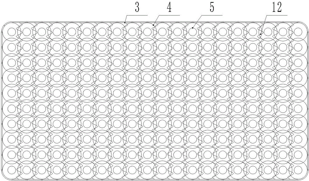 Elastic adjustable mattress having antibacterial and mite-removing functions