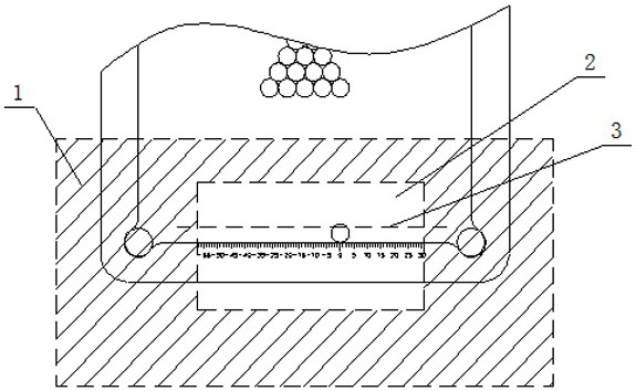 Accurate detection method for ball hitting position in table ball game