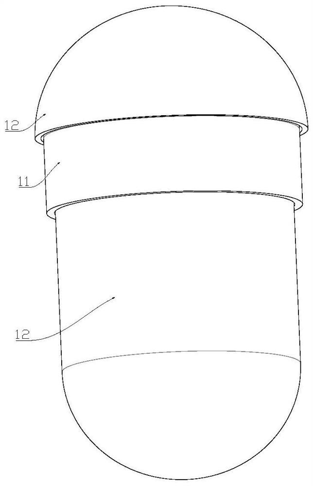 A kind of Gansu capsule and preparation method thereof