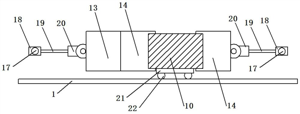 A kind of concrete biaxial strength measuring device and measuring method