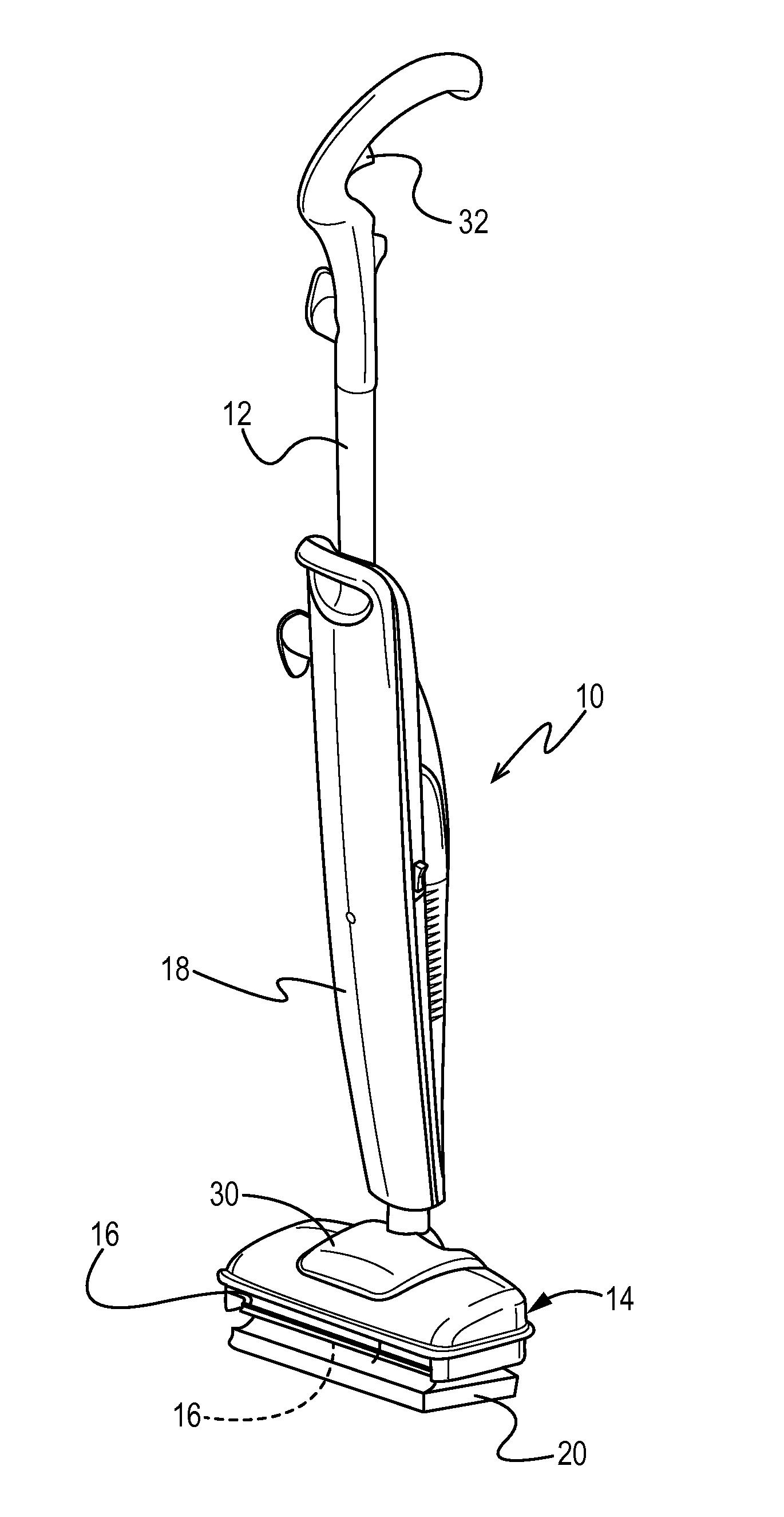 Floor cleaning appliance having disposable floor sheets and method of cleaning a floor therewith