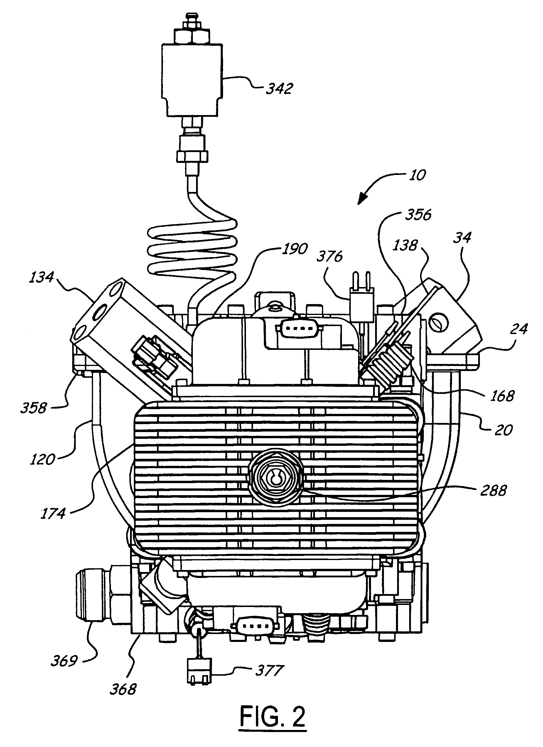 Fuel injection for a free piston engine