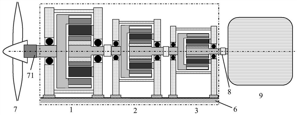 Optimal design method for low-speed magnetic gear of high-power wind-electromagnetic gearbox