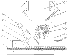 Electric-screw-rod-type clearance adjustment crushing machine and control method thereof