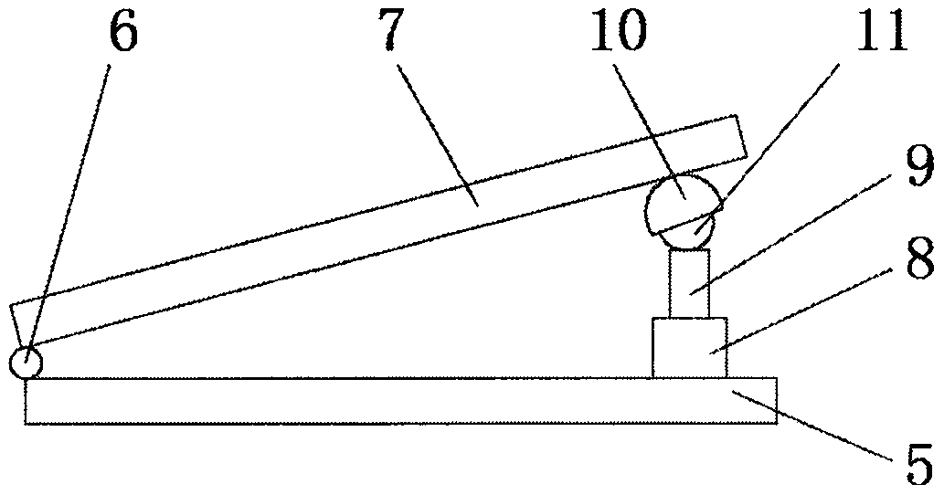 Drainage module component for house construction