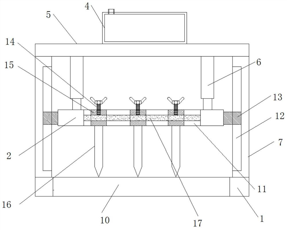 Rapid cuttage device for litchi planting