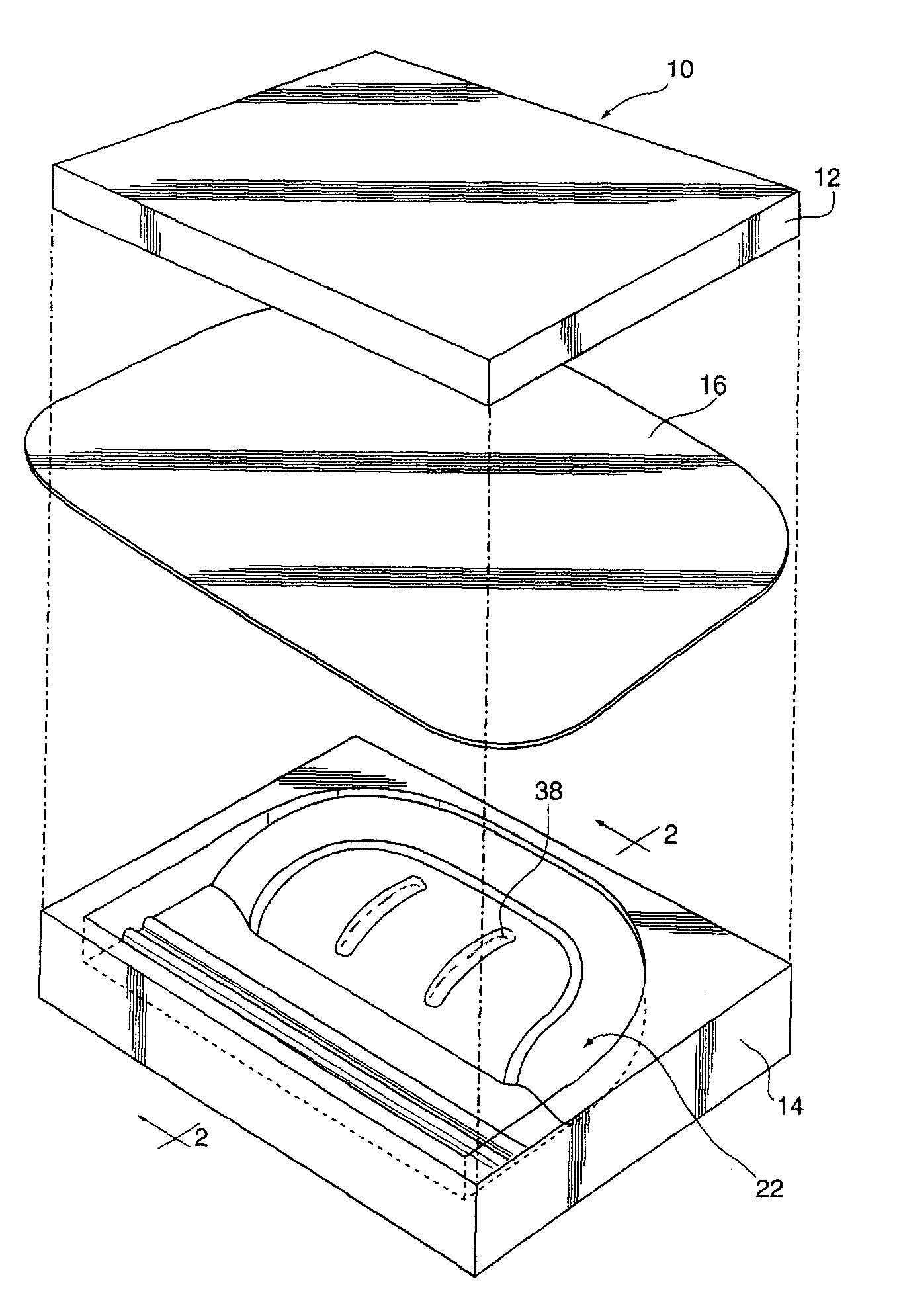 Scrap shape retention