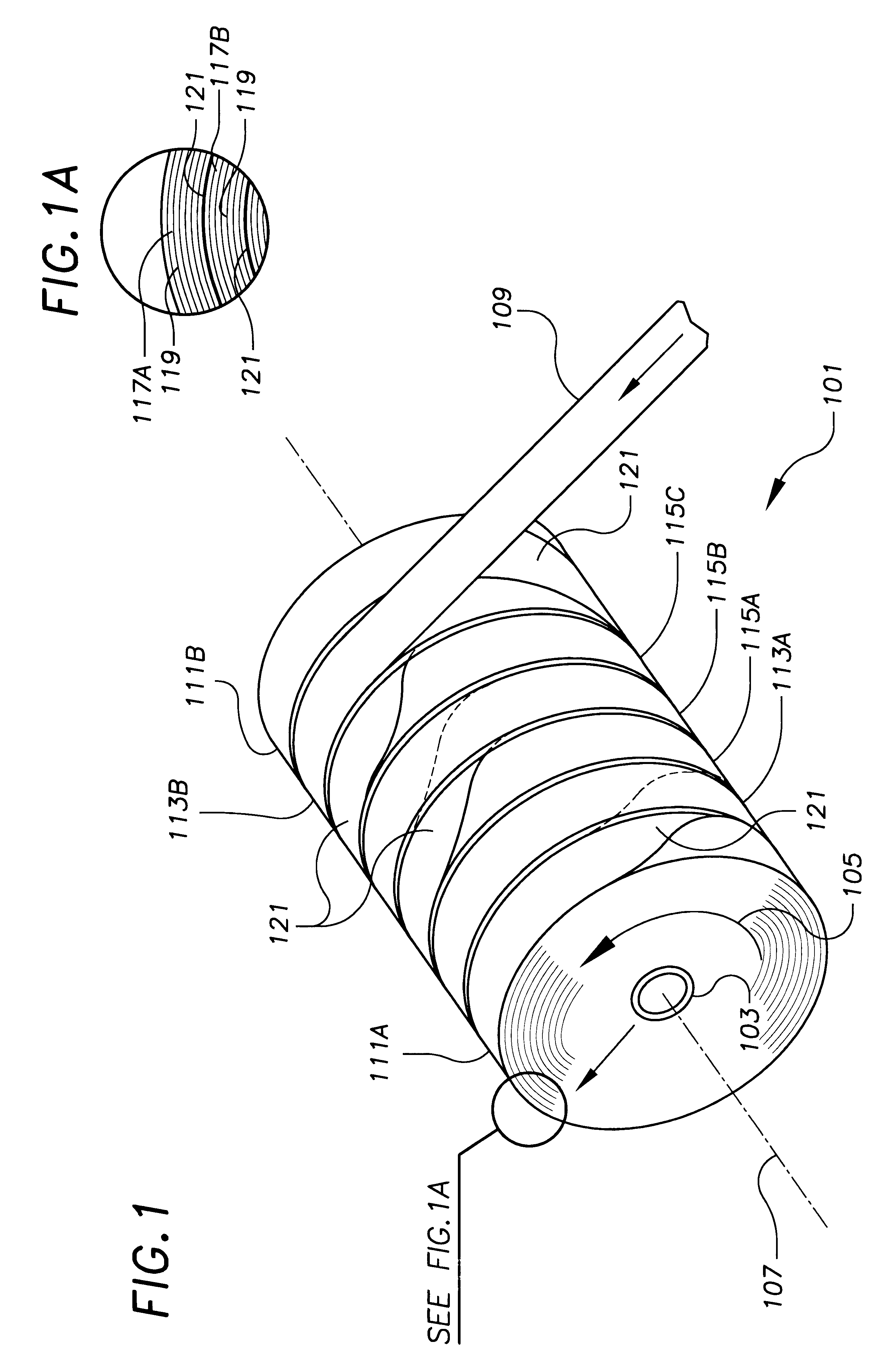 Multi-roll segment package for plastic tape