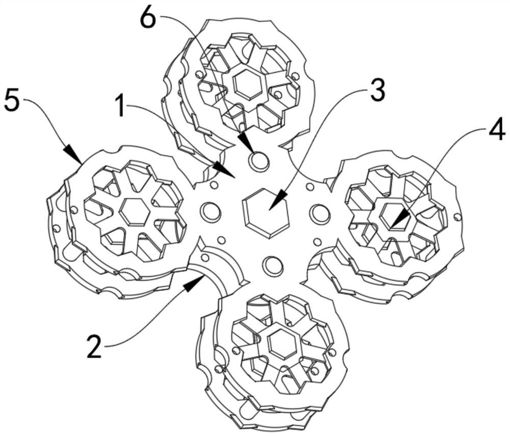 Rock ground underground structure bottom plate structure and building method thereof