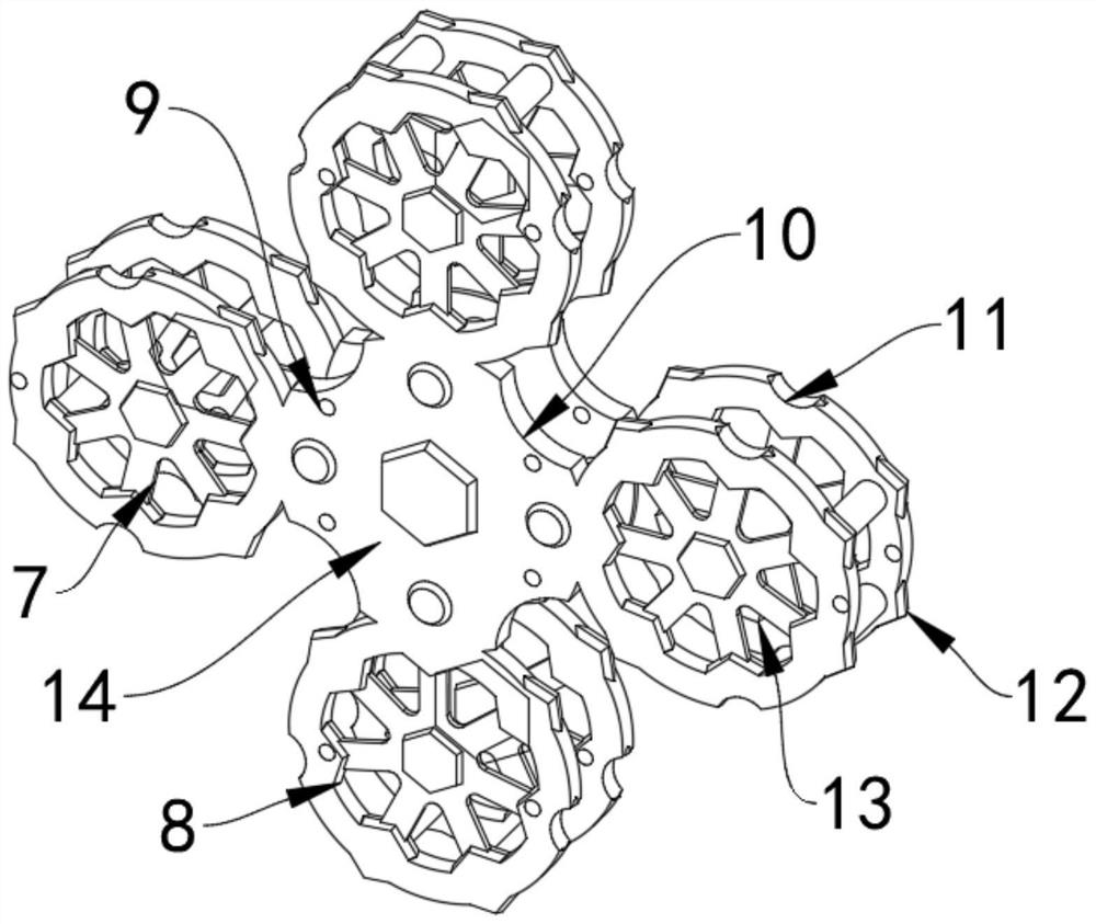 Rock ground underground structure bottom plate structure and building method thereof