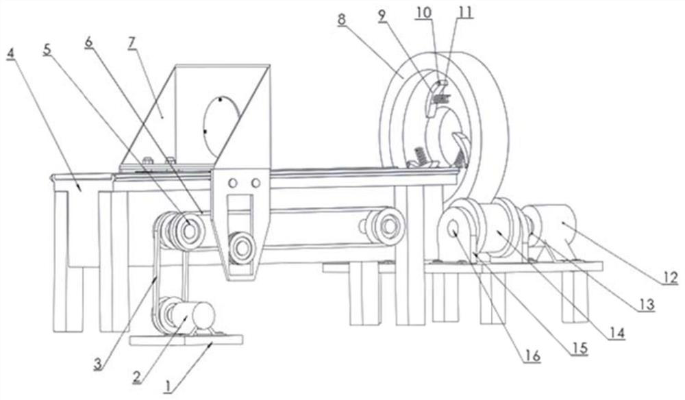 A kind of bamboo tube continuous spiral opening equipment and bamboo fiber acquisition method