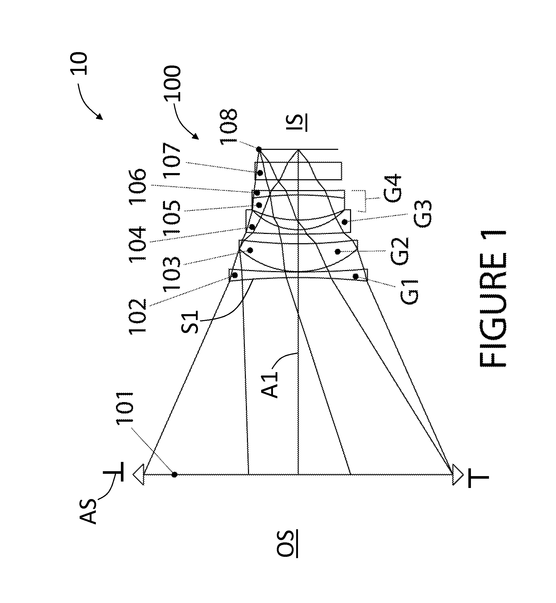 Optical attachment for reducing the focal length of an objective lens