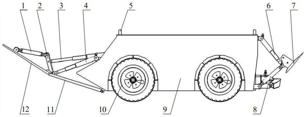 An amphibious cross-medium unmanned vehicle