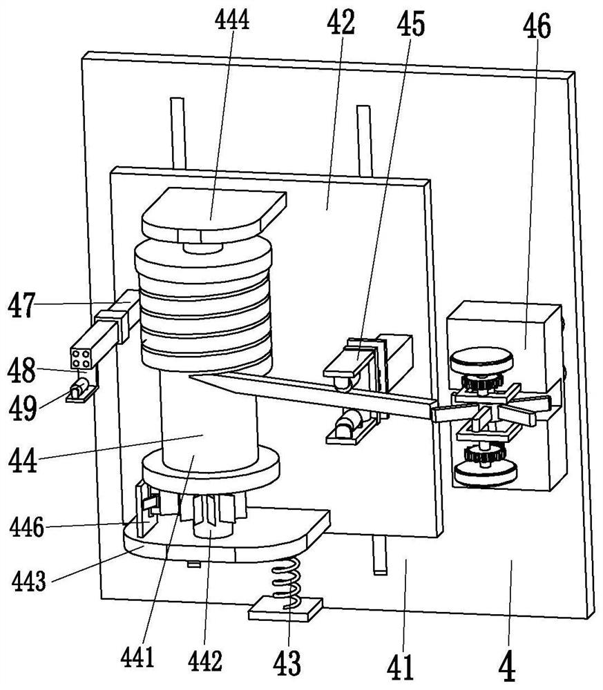 A filling and compacting wall decoration robot for dry-hanging stone