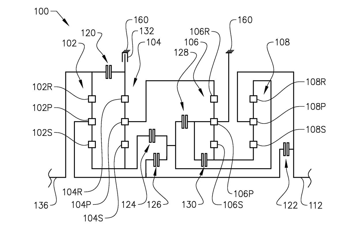 A transmission arrangement for a vehicle