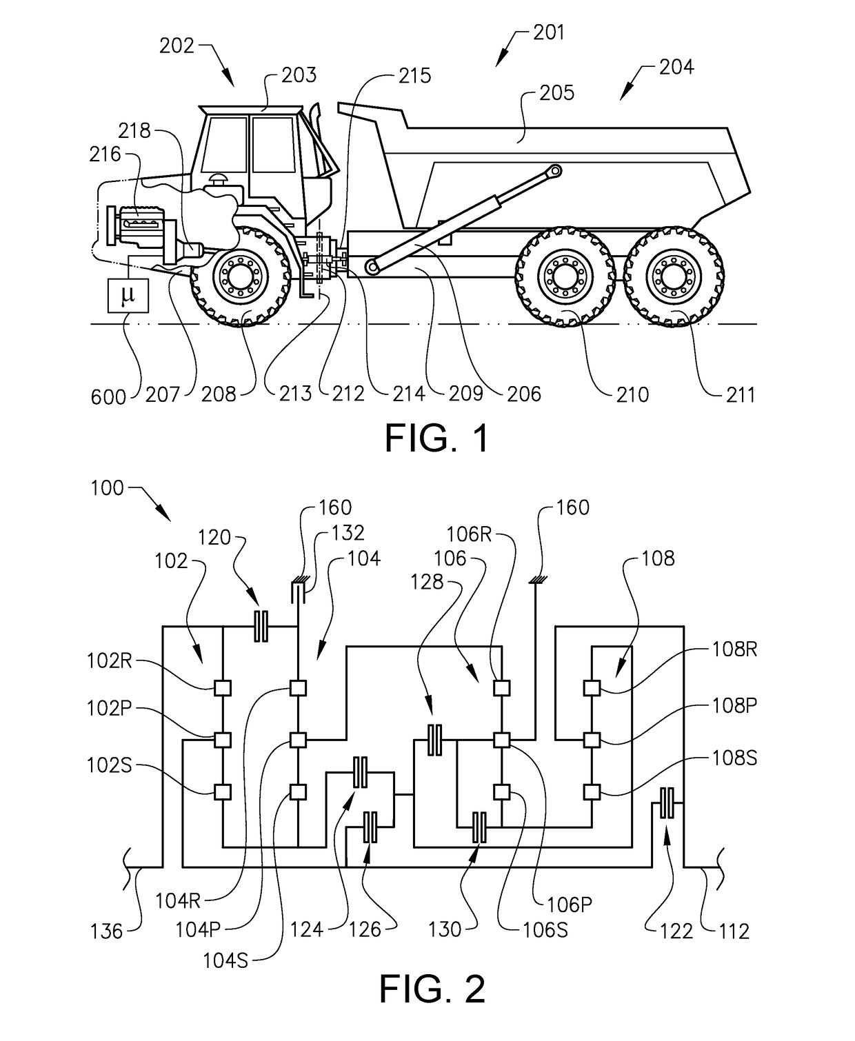 A transmission arrangement for a vehicle