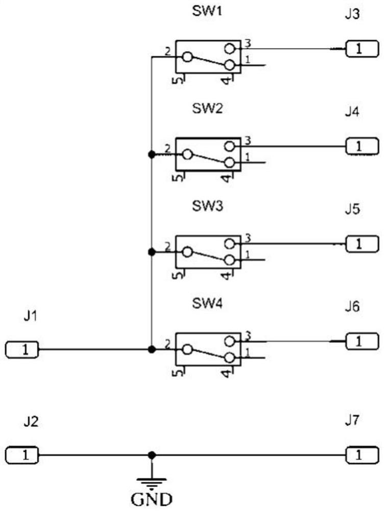 Climate laboratory test three-phase inconsistent time relay automatic commutation device