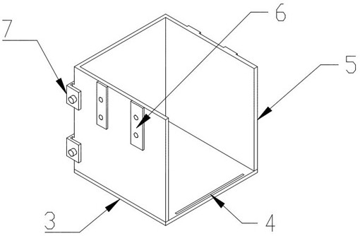 Arbor transplanting base for village ecological improvement and using method thereof