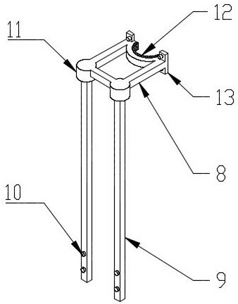 Arbor transplanting base for village ecological improvement and using method thereof