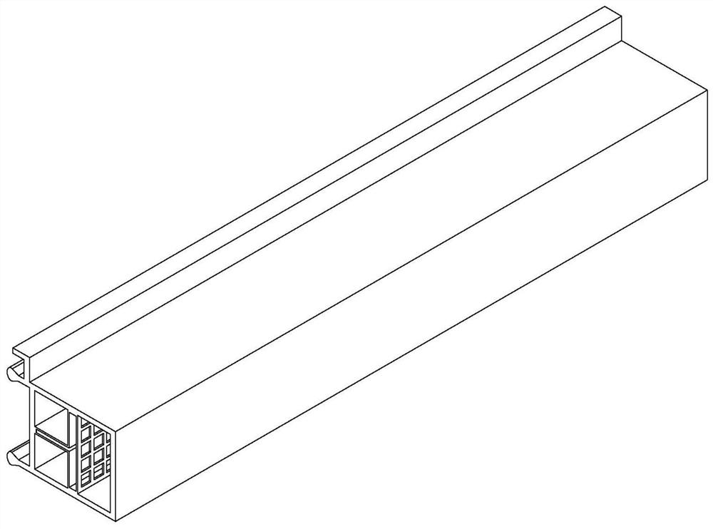 Bridge-cut-off aluminum grade B fireproof window