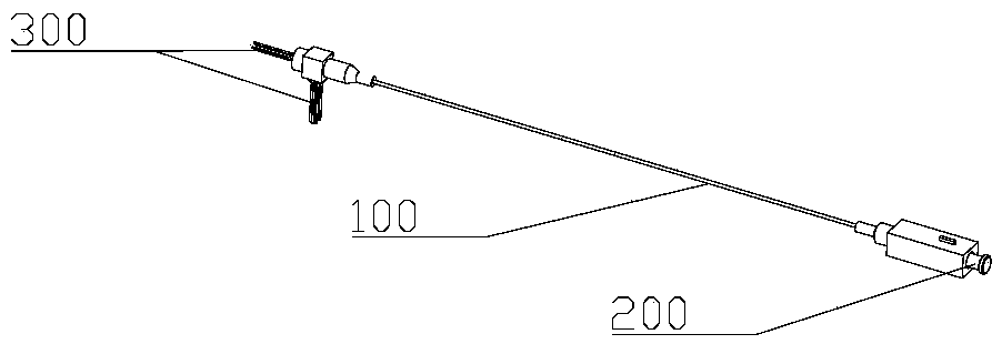 Optical fiber device and detection method and detection equipment thereof