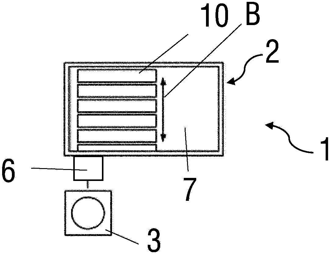 Operating system, method for the operation of an operating system, and a vehicle with an operating system