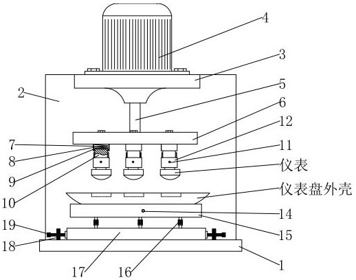 An instrument panel production butt joint assembly equipment