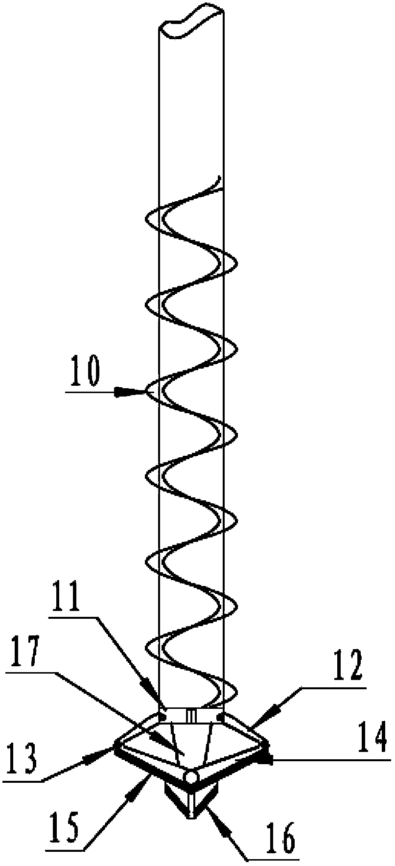 Construction method and device for guide displacement pressure precast pile